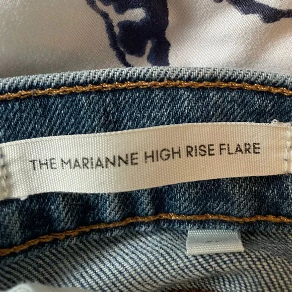 Aritzia denim forum the Marianne high rise flare jeans size 27 - Picture 10 of 10